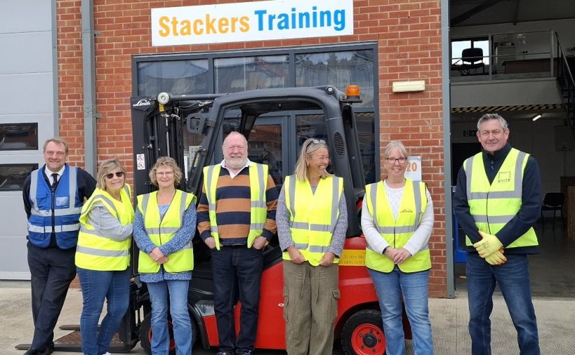 Forklift Experience raises funds for Horton General Hospital, Banbury